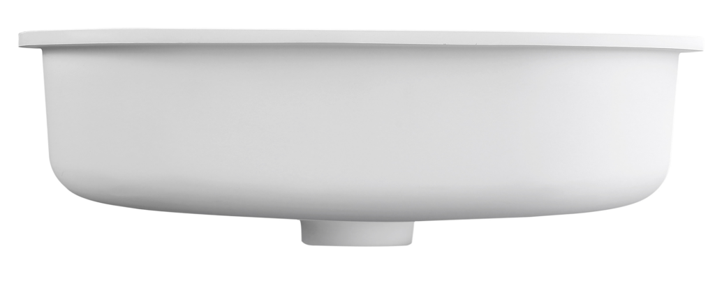 Bella Vista Doros Undermount Basin 530 x 320 x 168mm Matte White