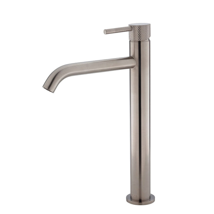 Fienza Axle Tall Basin Mixer Brushed Nickel