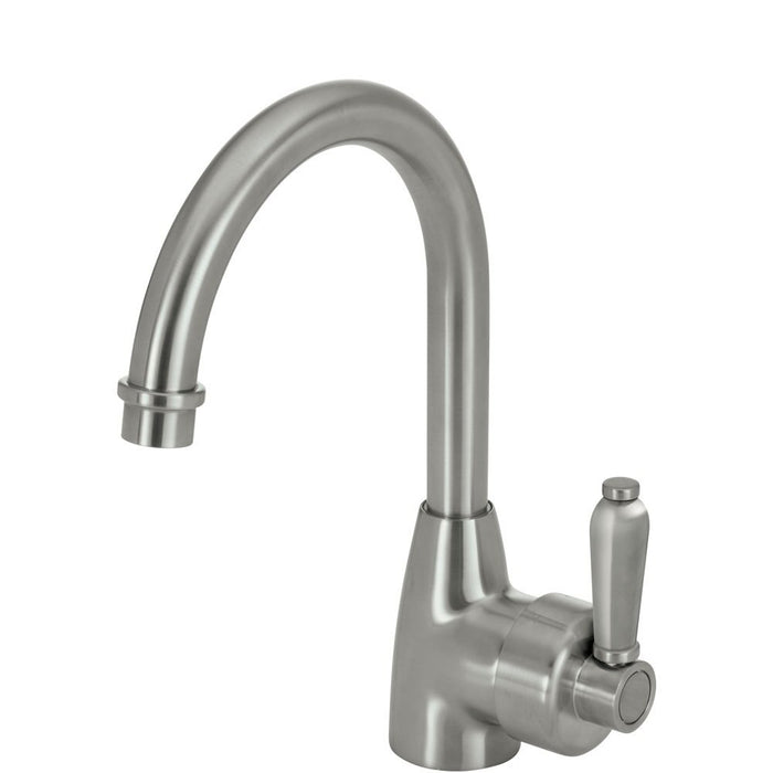 Fienza Eleanor Gooseneck Basin Mixer Brushed Nickel