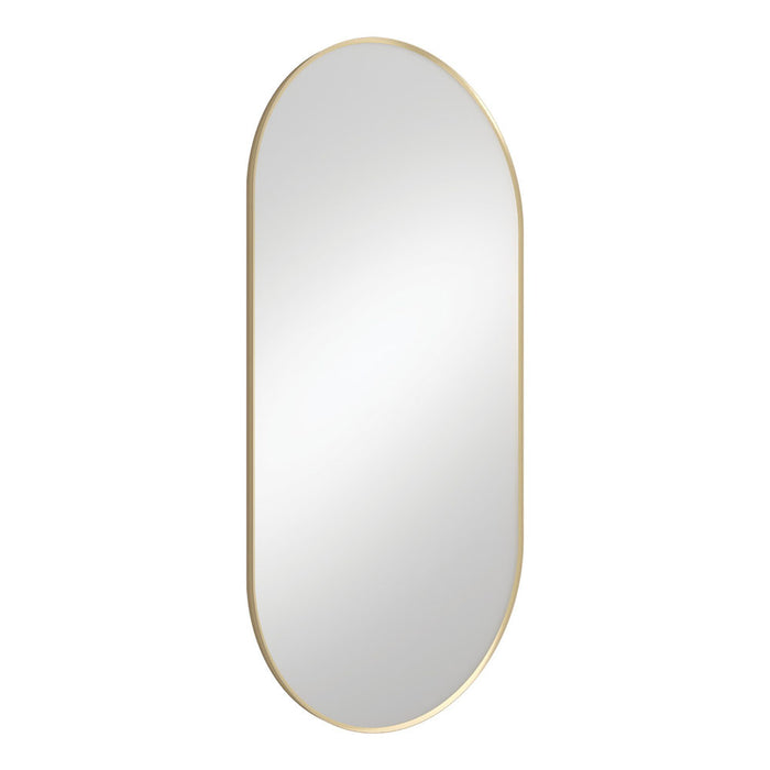 Fienza Empire Framed Mirror 600 X 1200mm Urban Brass