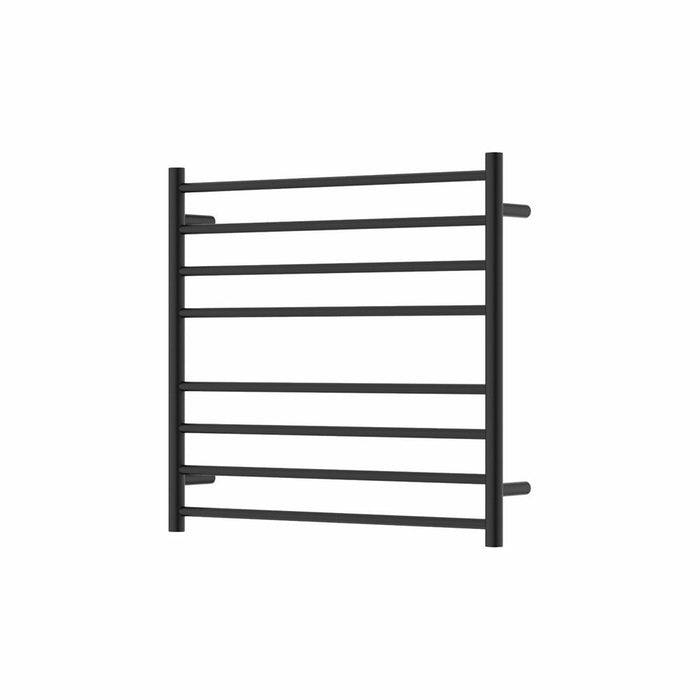 Fienza Isabella Heated Towel Ladder 8 Bars 750x750mm, Matte Black