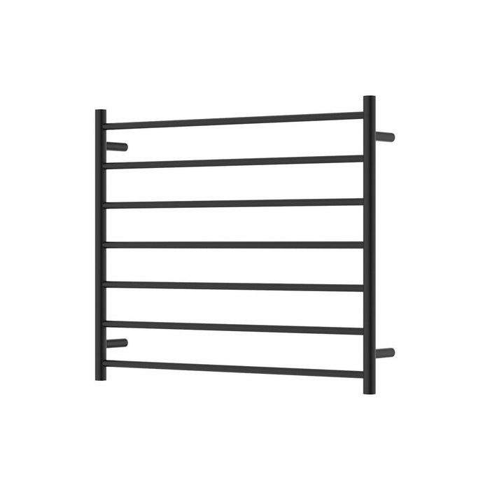 Fienza Isabella Heated Towel Ladder 7 Bars 900x750mm, Matte Black