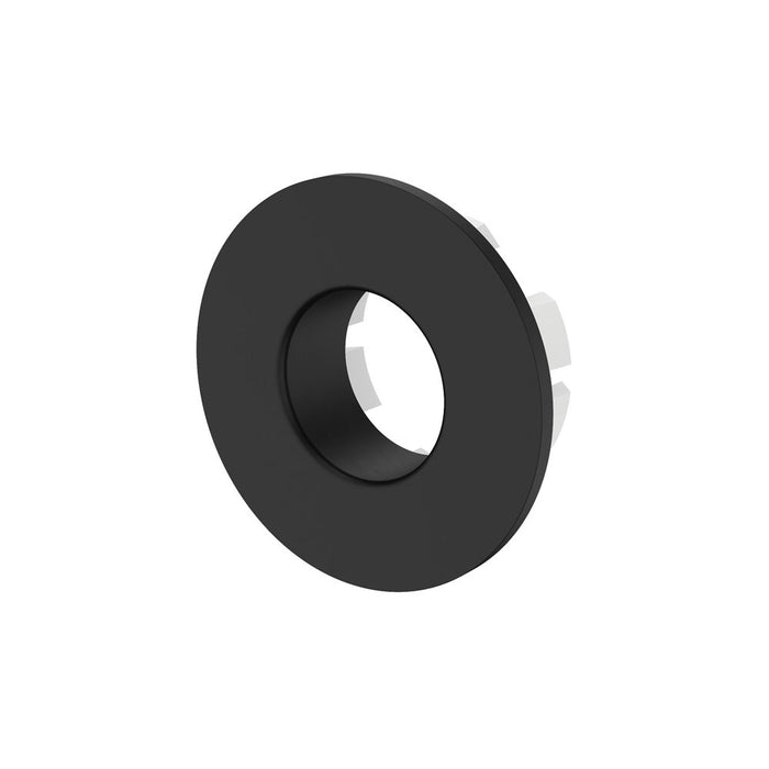 Fienza Round Overflow Ring, Matte Black