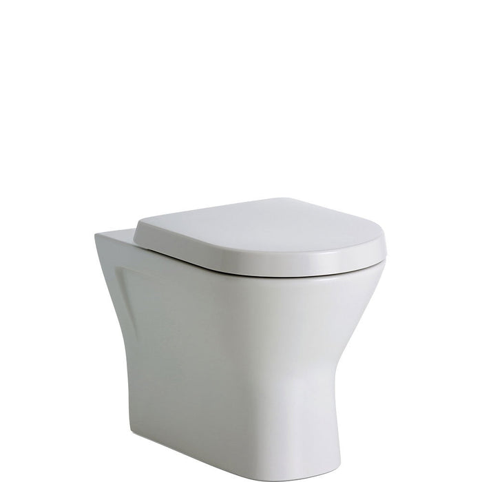 Fienza Resort Wall-Faced Toilet Pan & Seat Only