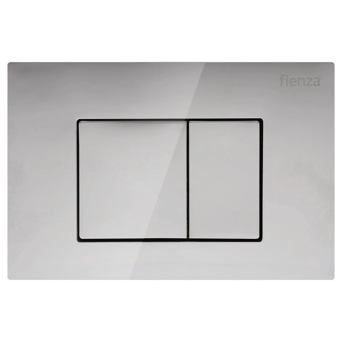 Fienza R&T Square Flush Plate Chrome