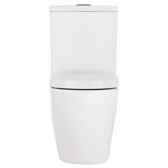 Fienza Koko Back-to-Wall Toilet Suite Matte White