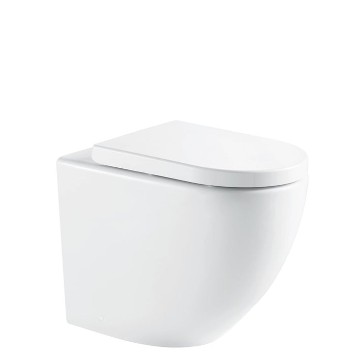 Fienza Alix Ambulant Wall-Faced, P-Trap R&T In-Wall Cistern, Toilet Suite