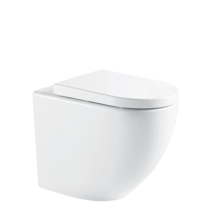 Fienza Alix Ambulant Wall-Faced, P-Trap Under Counter Cistern, Toilet Suite