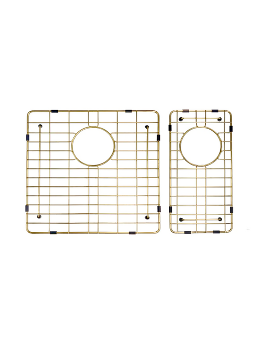 Meir Lavello Protection Grid for MKSP-D670440 (2pcs), Brushed Bronze Gold