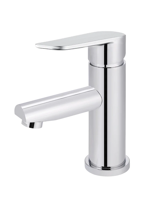 Meir Round Paddle Basin Mixer, Chrome