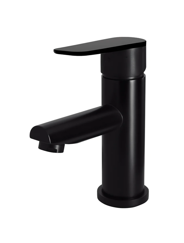 Meir Round Paddle Basin Mixer, Matte Black