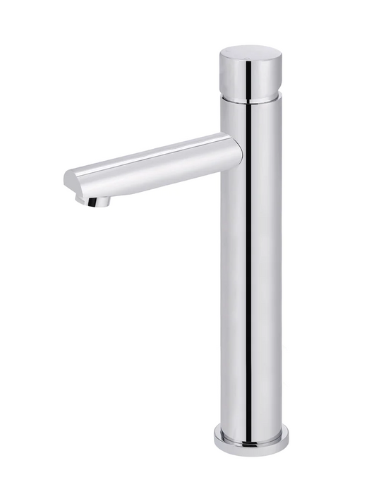 Meir Pinless Round Tall Basin Mixer, Chrome