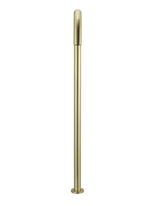 Meir Round Freestanding Bath Spout, Tiger Bronze