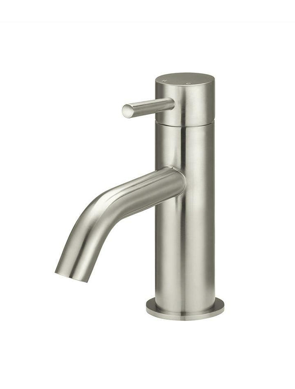 Meir Piccola Basin Mixer Tap, Brushed Nickel