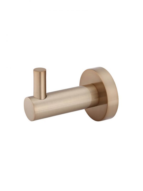 Meir Round Robe Hook, Champagne — Yeomans