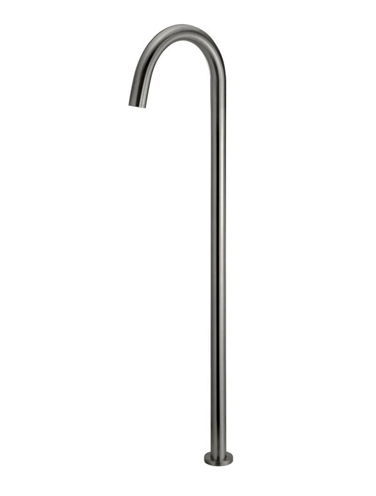 Meir Round Freestanding Bath Spout, Shadow