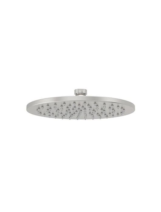 Meir Round Shower Rose 200mm - Brushed Nickel