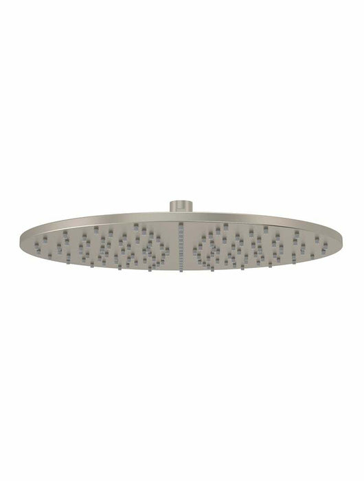 Meir Round Shower Rose 300mm - Brushed Nickel