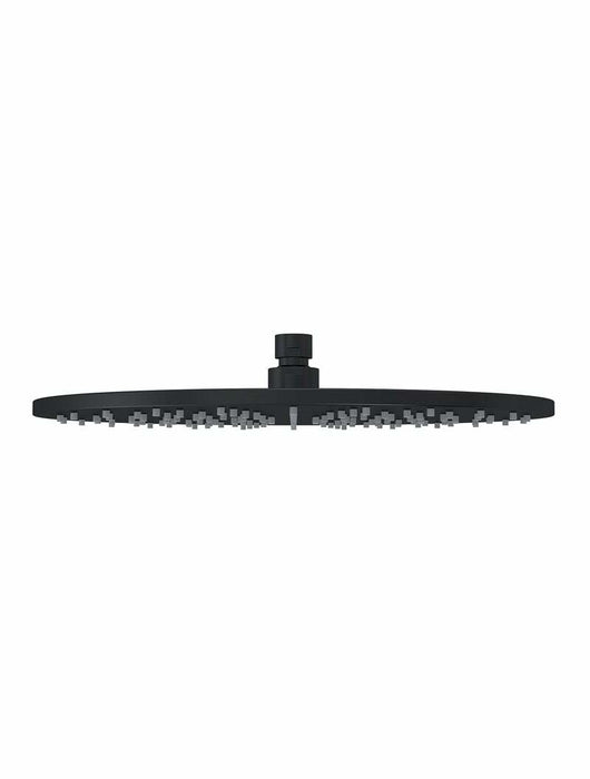 Meir Round Shower Rose 300mm - Matte Black