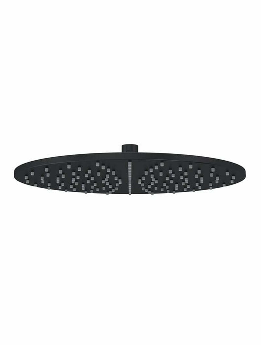 Meir Round Shower Rose 300mm - Matte Black