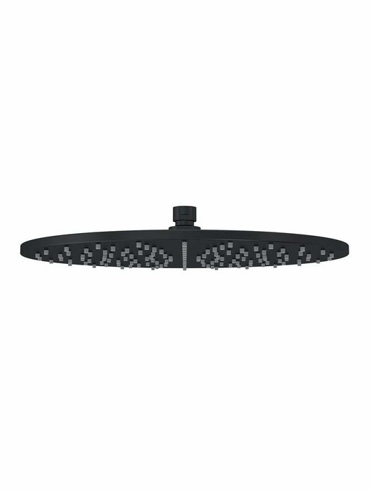 Meir Round Shower Rose 300mm - Matte Black