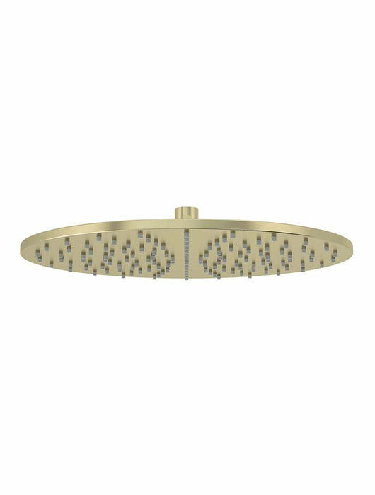 Meir Round Shower Rose 300mm - Tiger Bronze