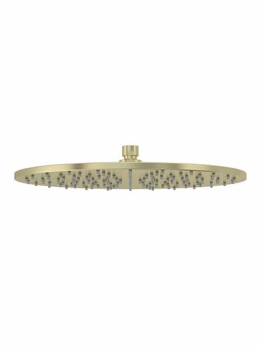 Meir Round Shower Rose 300mm - Tiger Bronze