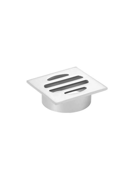 Meir Square Floor Grate Shower Drain 50mm Outlet, Chrome