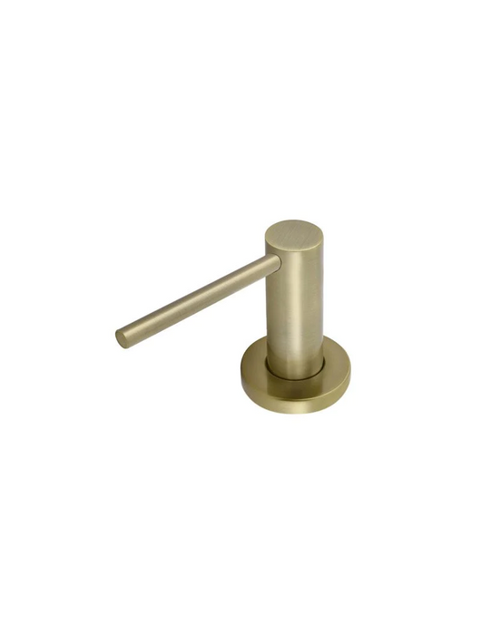 Meir Round Soap Dispenser, Tiger Bronze