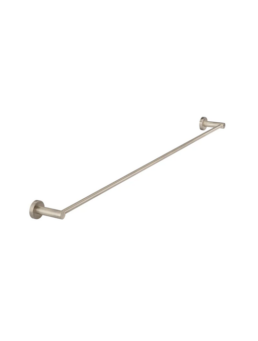 Meir Round Single Towel Rail 900mm, Champagne