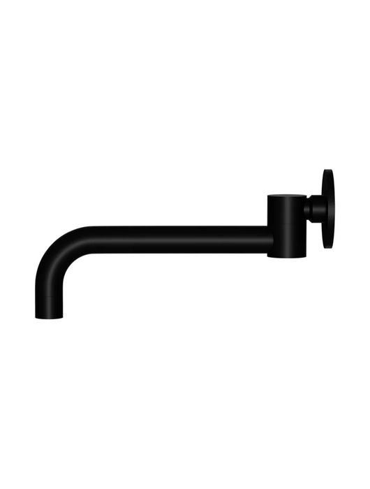 Meir Wall Swivel Spout, Matte Black