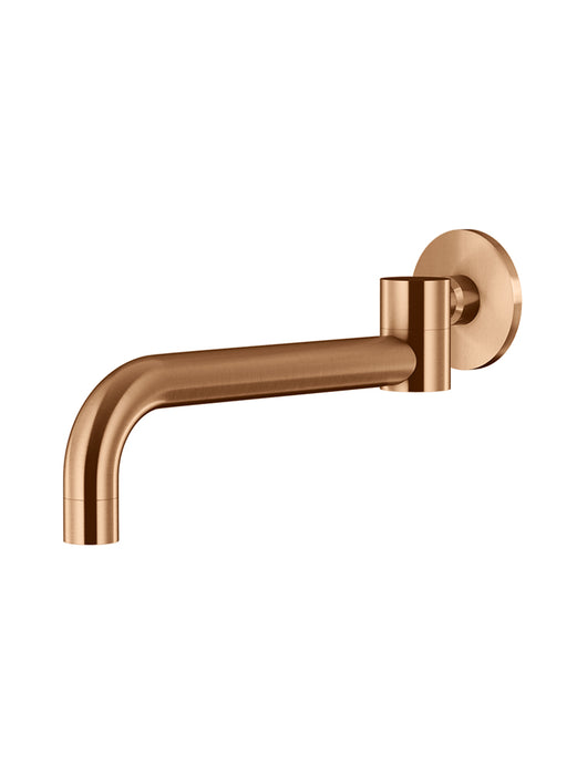 Meir Wall Swivel Spout, Lustre Bronze