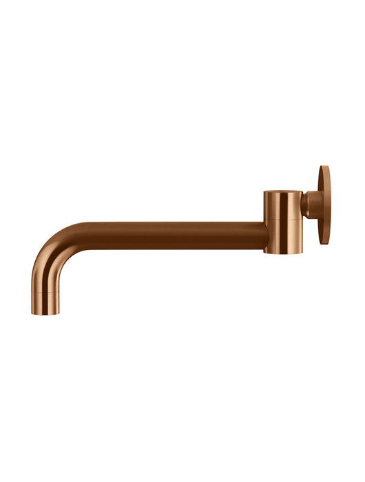 Meir Wall Swivel Spout, Lustre Bronze