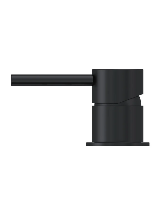 Meir Round Hob Mounted Mixer, Matte Black