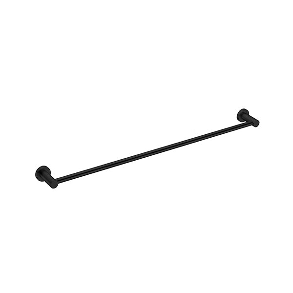 Nero Mecca Single Towel Rail 800mm, Matte Black