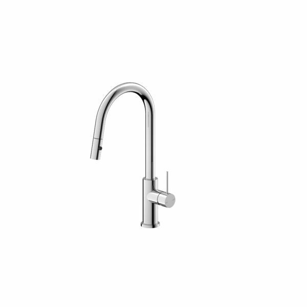 Nero Mecca Pull Out Sink Mixer With Veggie Spray Function, Chrome
