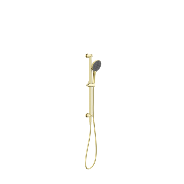 Nero Mecca Shower Rail With Air Shower II, Brushed Gold