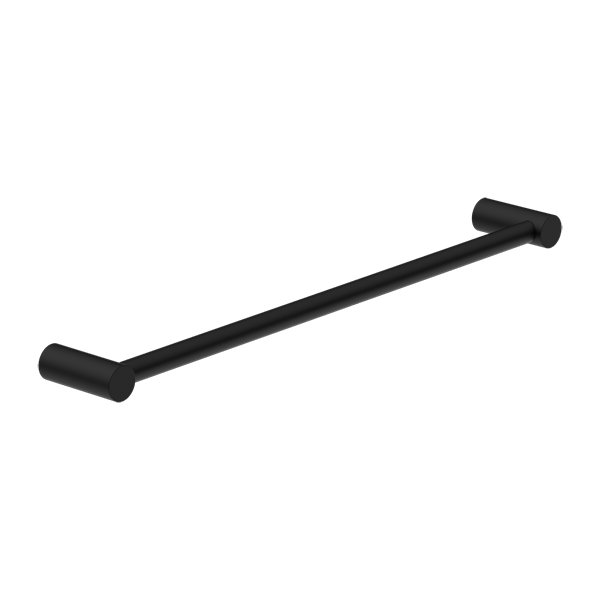 Nero New Mecca Single Towel Rail 800mm, Matte Black