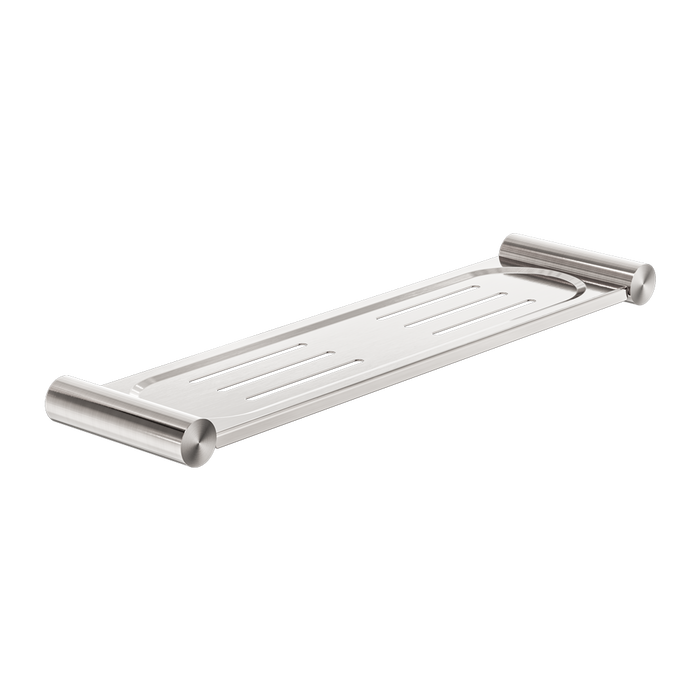 Nero New Mecca Metal Shelf, Brushed Nickel