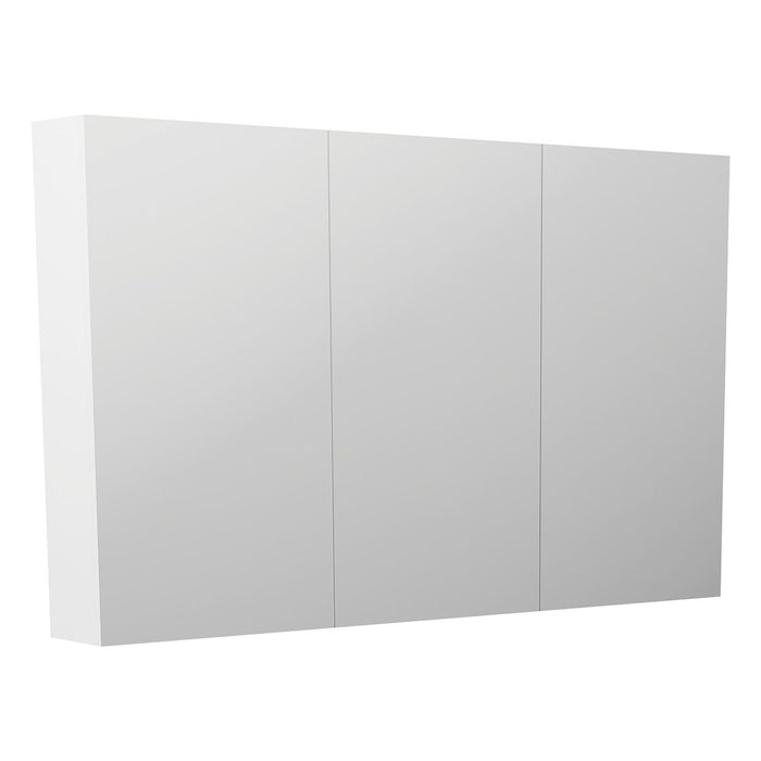 Fienza Pencil Edge 1200 Shaving Cabinet, Gloss White
