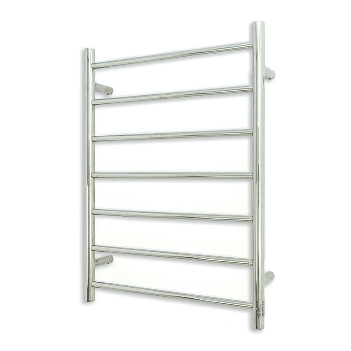 Radiant Heating 600 x 800mm Rnd Heated Towel Rail LEFT, Polished