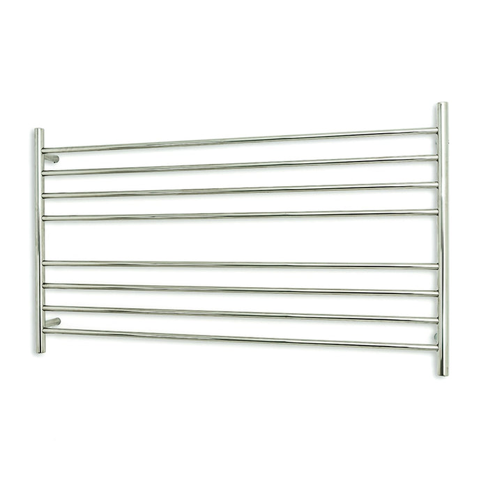 Radiant Heating 1300 x 750mm Rnd Heated Towel Rail RIGHT, Polished