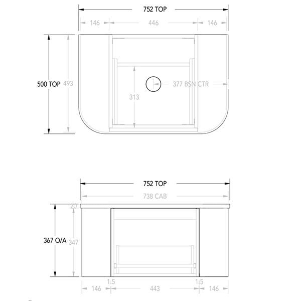 ADP Waverley Vanity [TEST] — Yeomans